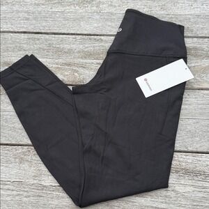 Lululemon Align High-Rise Pant with Pockets 28" Black size 10 nwt 🖤